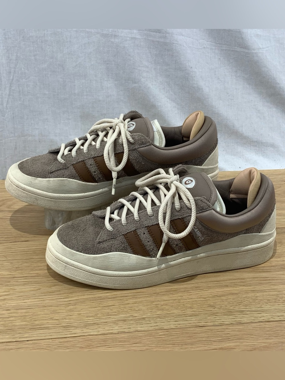 Adidas Bad Bunny Campus Chalky Brown US Men's Size 8 ID2529